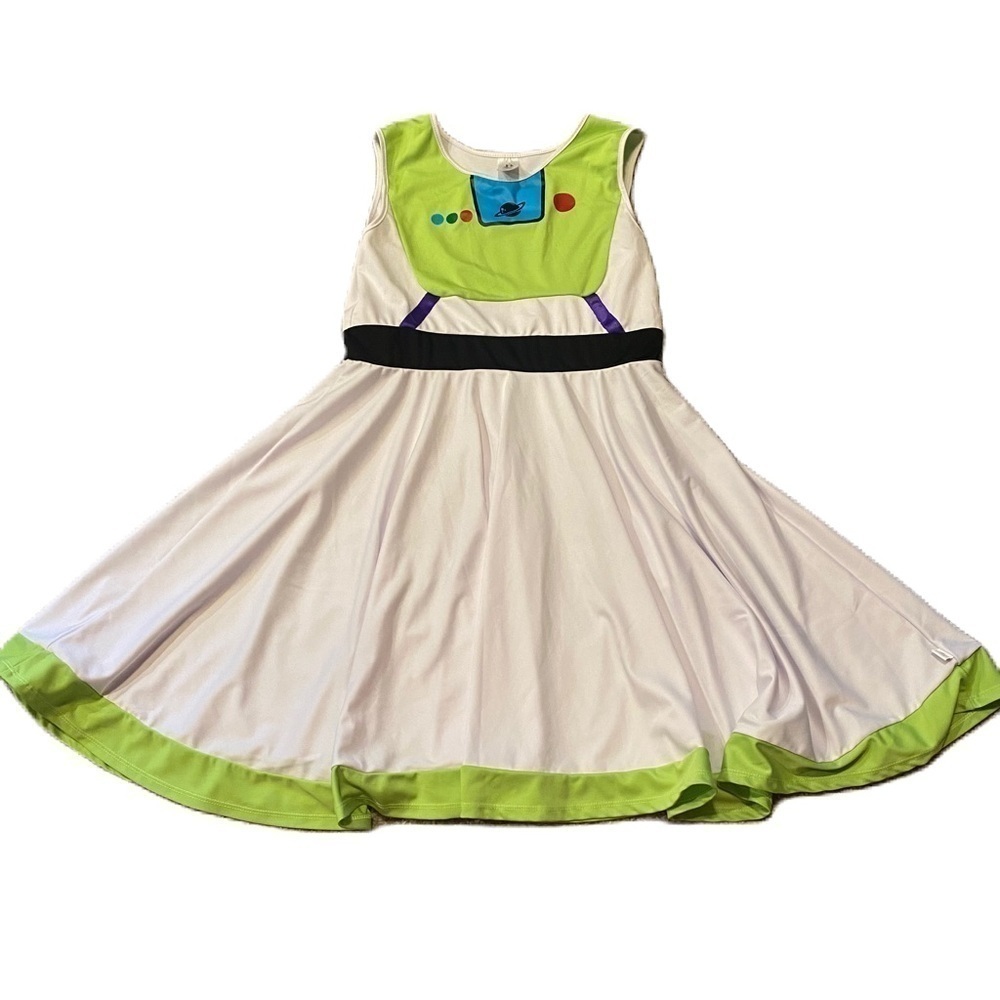 Little Adventures Buzz Lightyear Twirl Dress Sz 12 Cosplay Costume Girls Kids